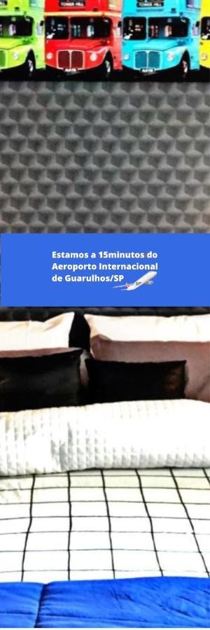 Pousada Casa Dos Gattos - Prox Ao Aeroporto Guarulhos Exterior foto